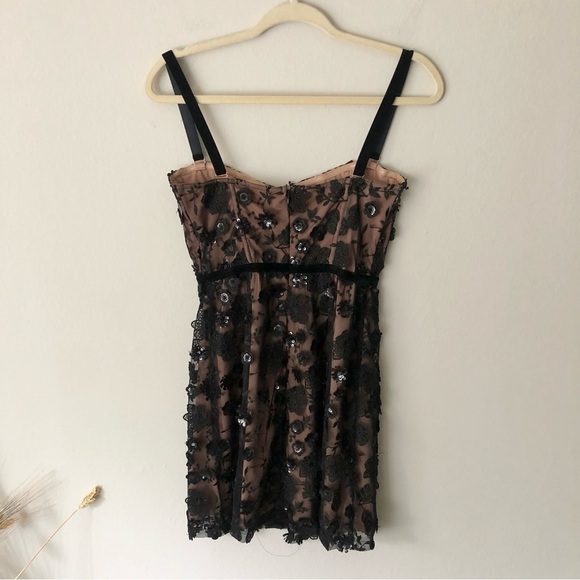 For Love & Lemons Beatrice Strappy Mini Dress M - Picture 13 of 16